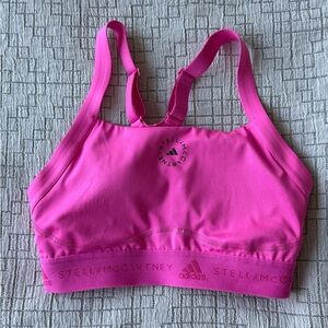 Adidas Stella McCartney Bright Pink Activewear Top